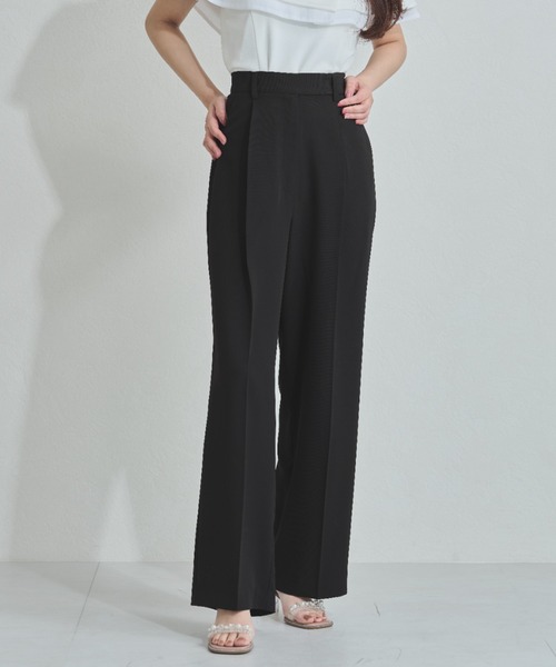 セール】一部店舗限定 サイドボタンタックワイドパンツ（その他パンツ