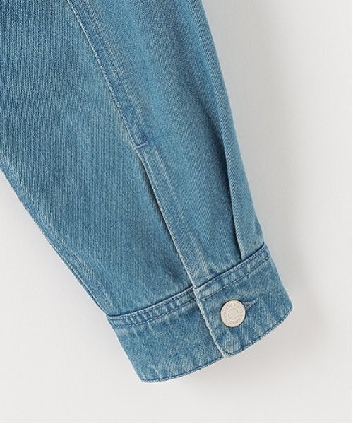 セール】リボンフラップデニムジャケット（デニムジャケット）｜mezzo