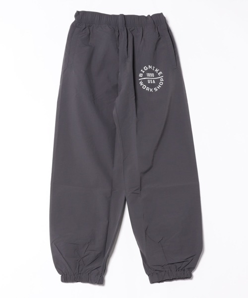 BIG MIKE（ビッグマイク）の「BIG MIKE ビッグマイク / セットアップ対応 ナイロンタスラン トラックパンツ /// 102517200（その他パンツ・メンズ・チャコール/ネイビー/ブラック・MEDIUM/LARGE/X-LARGE）」の3枚目の写真