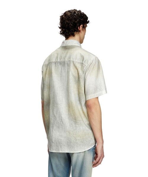 DIESEL　ディーゼル　半袖Tシャツ DIESEL ディーゼル 半袖Tシャツ メンズ A172680PLAT ホワイト 白