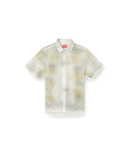 DIESEL(ディーゼル)の「メンズ 半袖シャツ S-LEIE-SHORT(シャツ/ブラウス・メンズ・ホワイト系その他・54/44/46/48/50/52)」の5枚目の写真