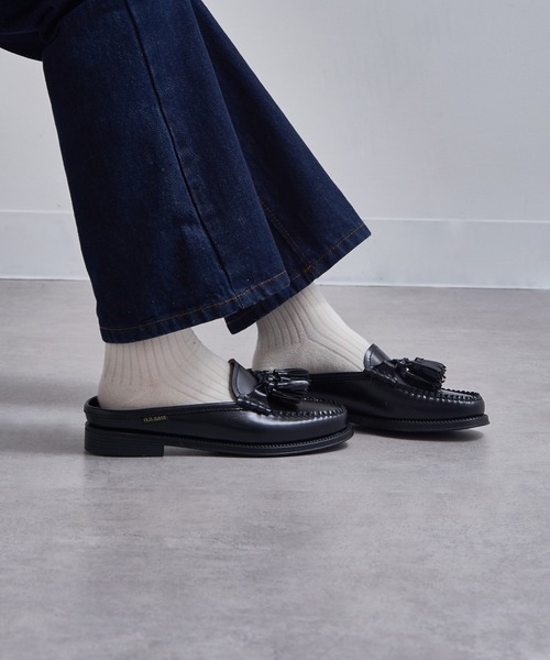 G.H.BASS(ジーエイチバス)の「【G.H.BASS】EASY WEEJUN TETRA TASSEL SLIDE BA41705(ローファー・レディース・ブラック・6/6h/7/7h/5h)」の6枚目の写真