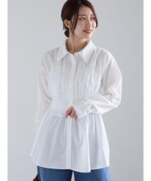 Te chichi | ペプラムシャーリングシャツ(シャツ/ブラウス)