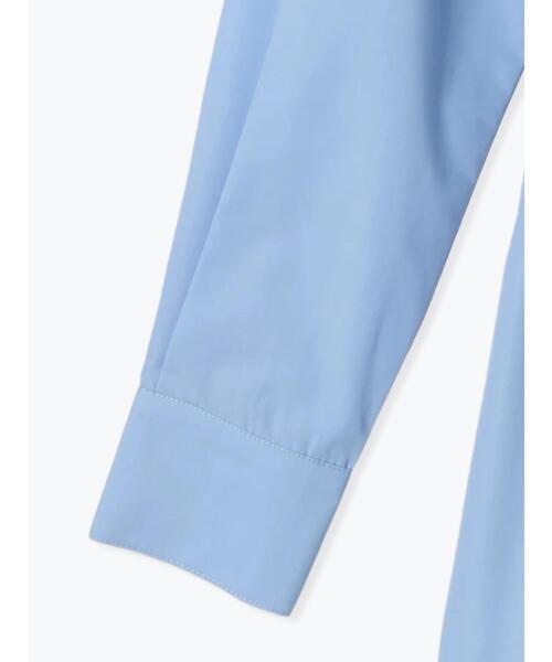 Te chichi（テチチ）の「ペプラムシャーリングシャツ（シャツ/ブラウス・レディース・オフホワイト/サックスブルー/ホワイト・F）」の22枚目の写真