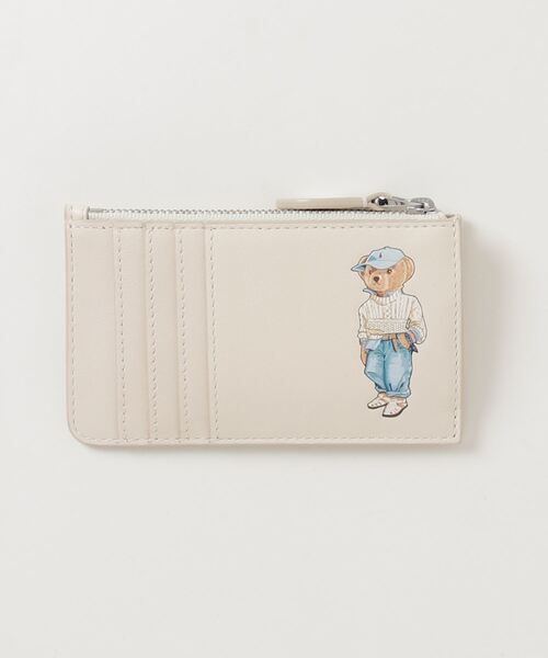 Polo ベア レザー ジップ カード ケース（カードケース）｜POLO RALPH