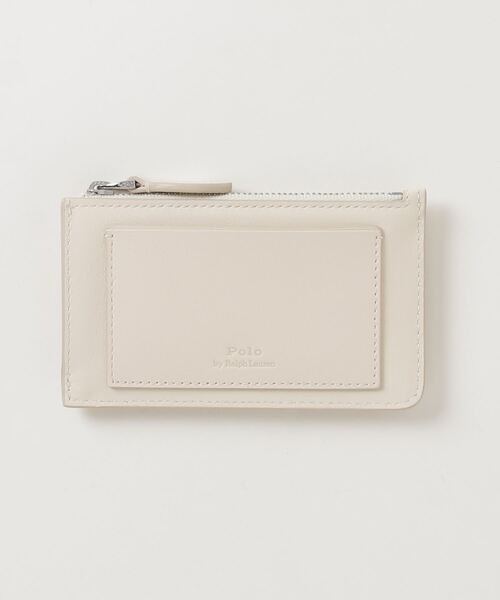 Polo ベア レザー ジップ カード ケース（カードケース）｜POLO RALPH