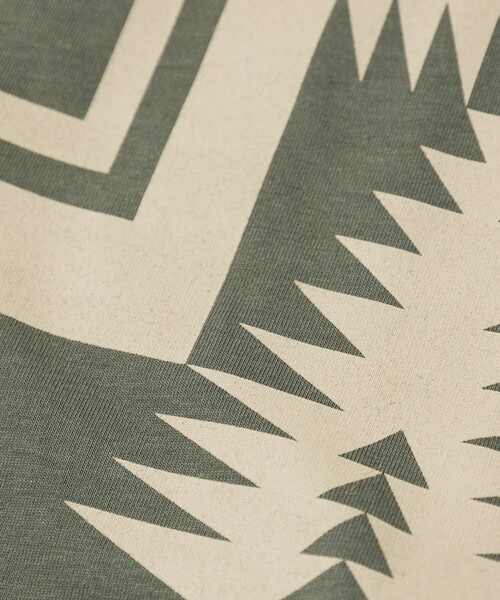 PENDLETON(ペンドルトン)の「PENDLETON/ペンドルトン 別注 バックプリント クルーネックTシャツ(Tシャツ/カットソー・メンズ・ブラック/オリーブ/オフホワイト/マスタード・SMALL/MEDIUM/LARGE)」の6枚目の写真