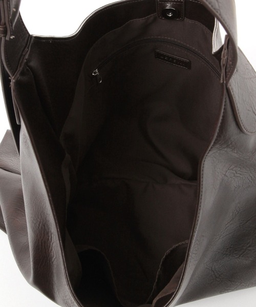 LEPSIM(レプシィム)の「フェイクレザーBIGトートバッグ 290405(トートバッグ・レディース・ブラック/ブラウン・ONE SIZE)」の16枚目の写真