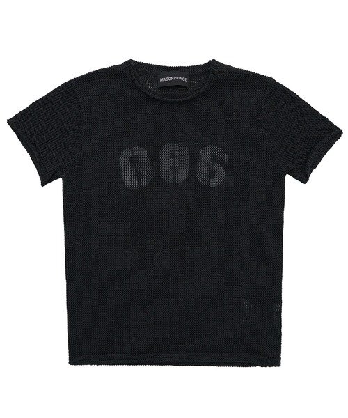 MASONPRINCE(メイソンプリンス)の「ショート丈 メッシュニット Tシャツ DT4297【MASONPRINCE】(Tシャツ/カットソー・メンズ・ダークグレー・L/M/S)」の8枚目の写真