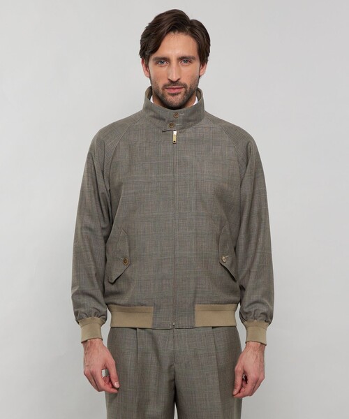 MACKINTOSH LONDON(マッキントッシュ ロンドン)の「【DORMEUIL/ドーメル】【SUPER LITE TONIK】ハリントンジャケット(ブルゾン・メンズ・ブラウン系その他5・38/40)」の5枚目の写真