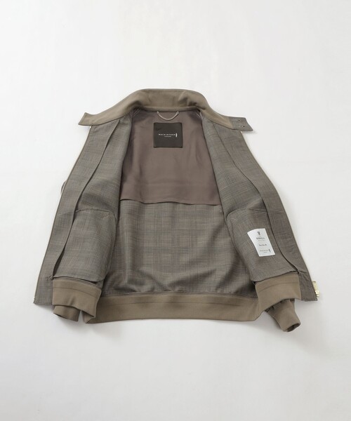 MACKINTOSH LONDON(マッキントッシュ ロンドン)の「【DORMEUIL/ドーメル】【SUPER LITE TONIK】ハリントンジャケット(ブルゾン・メンズ・ブラウン系その他5・38/40)」の3枚目の写真
