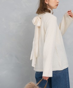 yori ヨリ バックリボンショートスリーブニット レッド 36 92960999_20_d_240.jpg