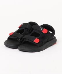 PUMA | PUMA プーマ 17-21 EVOLVE SANDAL PS エボルブ サンダル PS 389147 01BLACK/WHITE(サンダル)