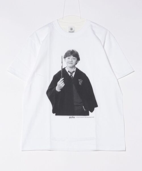 CULTURE SUPPLY（カルチャー サプライ）の「Harry Potter Tee / Ron（Tシャツ/カットソー・メンズ・ホワイト/ブラック・MEDIUM/LARGE/X-LARGE/SHORT）」の2枚目の写真