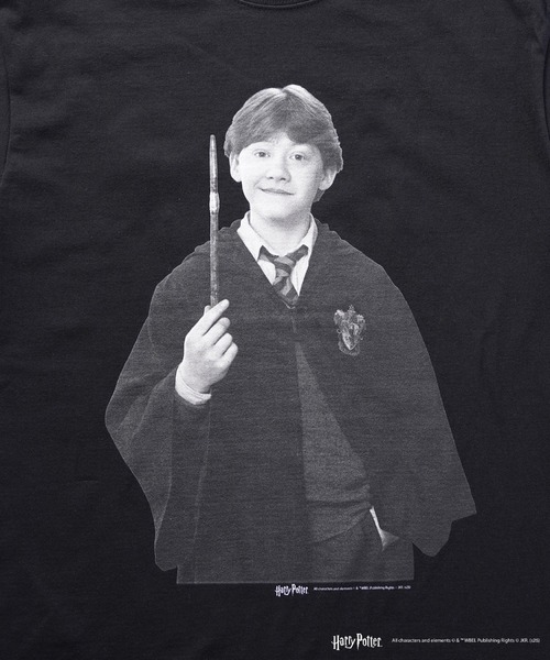 CULTURE SUPPLY（カルチャー サプライ）の「Harry Potter Tee / Ron（Tシャツ/カットソー・メンズ・ホワイト/ブラック・MEDIUM/LARGE/X-LARGE/SHORT）」の3枚目の写真