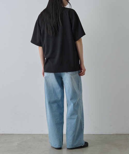 COLONY 2139（コロニートゥーワンスリーナイン）の「ワッフルヘンリーネックTEE（Tシャツ/カットソー・メンズ・ブラック/ホワイト/グレー・MEDIUM/LARGE）」の13枚目の写真