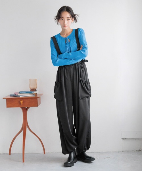 ローリーズファーム LOWRYSFARM ウエストフリルサロペット 楽天市場】【SALE／20%OFF】ウエストフリルサロペット LOWRYS