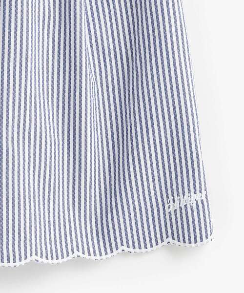 TOMMY HILFIGER（トミーヒルフィガー）の「GIRLS ストラップノースリーブワンピース（ワンピース・キッズ・ブルー・130cm/140cm/150cm/160cm）」の5枚目の写真