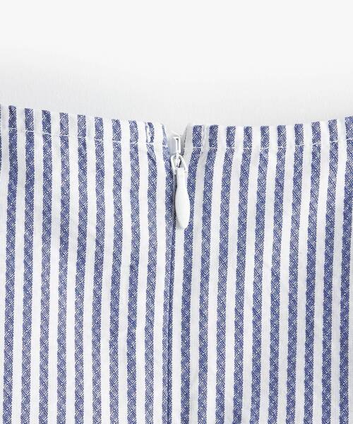 TOMMY HILFIGER（トミーヒルフィガー）の「GIRLS ストラップノースリーブワンピース（ワンピース・キッズ・ブルー・130cm/140cm/150cm/160cm）」の6枚目の写真