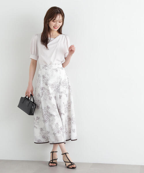 PROPORTION BODY DRESSING デコルテニュアンスブラウス S PROPORTION BODY DRESSING ブラウス シャツ デコルテニュアンス