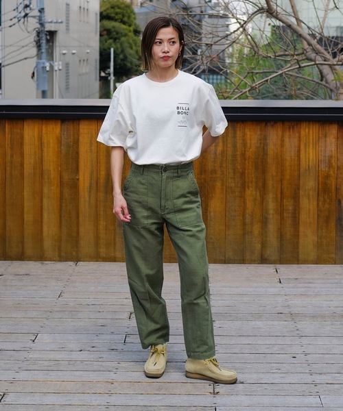 BILLABONG(ビラボン)の「BILLABONG メンズ SUNBLOCK Tシャツ 【2025年春夏モデル】/ビラボンバックプリント半袖Tシャツ(Tシャツ/カットソー・メンズ・ブラック/クリーム/ブルー系その他/ホワイト・MEDIUM/LARGE/X-LARGE/SMALL)」の5枚目の写真