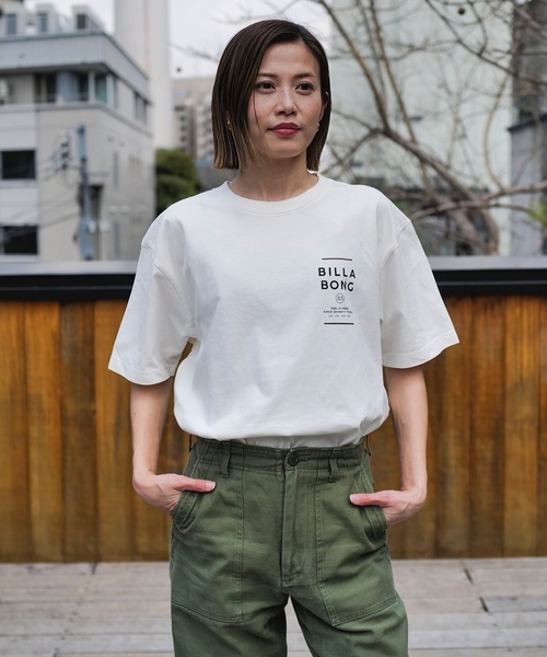 BILLABONG(ビラボン)の「BILLABONG メンズ SUNBLOCK Tシャツ 【2025年春夏モデル】/ビラボンバックプリント半袖Tシャツ(Tシャツ/カットソー・メンズ・ブラック/クリーム/ブルー系その他/ホワイト・MEDIUM/LARGE/X-LARGE/SMALL)」の7枚目の写真