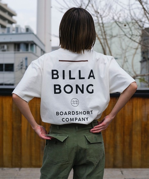 BILLABONG(ビラボン)の「BILLABONG メンズ SUNBLOCK Tシャツ 【2025年春夏モデル】/ビラボンバックプリント半袖Tシャツ(Tシャツ/カットソー・メンズ・ブラック/クリーム/ブルー系その他/ホワイト・MEDIUM/LARGE/X-LARGE/SMALL)」の9枚目の写真