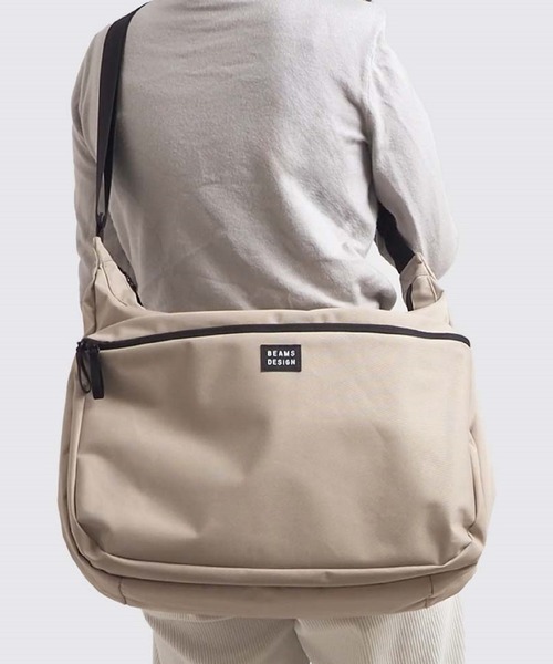 BEAMS DESIGN(ビームス デザイン)の「BEAMSDESIGN(ビームスデザイン)Every One ショルダーバッグ(ショルダーバッグ・メンズ・ブラウン/ベージュ/パープル/グレー/ブラック・FREE)」の1枚目の写真