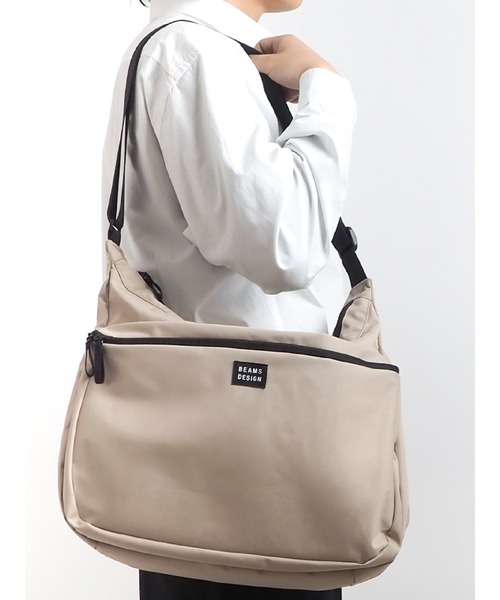 BEAMS DESIGN(ビームス デザイン)の「BEAMSDESIGN(ビームスデザイン)Every One ショルダーバッグ(ショルダーバッグ・メンズ・ブラウン/ベージュ/パープル/グレー/ブラック・FREE)」の7枚目の写真