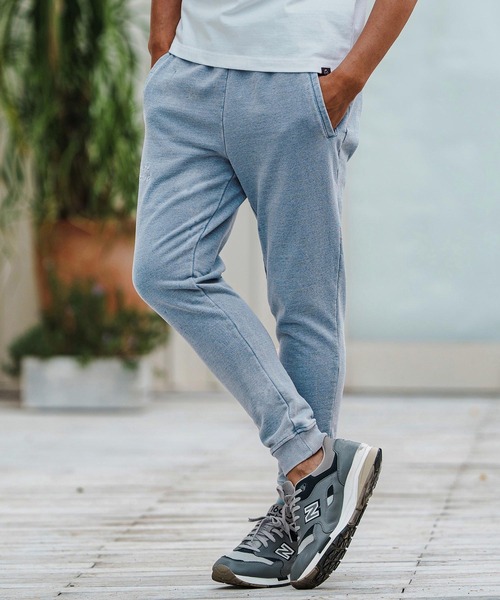 1minute 1second(ワンミニットワンセカンド)の「mp13513-knit denim embroidery easy pants ニットデニムイージーパンツ(その他パンツ・メンズ・ブルー系その他/ライトインディゴブルー・S/M/L/XL)」の3枚目の写真