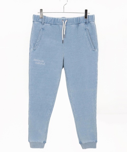 1minute 1second(ワンミニットワンセカンド)の「mp13513-knit denim embroidery easy pants ニットデニムイージーパンツ(その他パンツ・メンズ・ブルー系その他/ライトインディゴブルー・S/M/L/XL)」の16枚目の写真