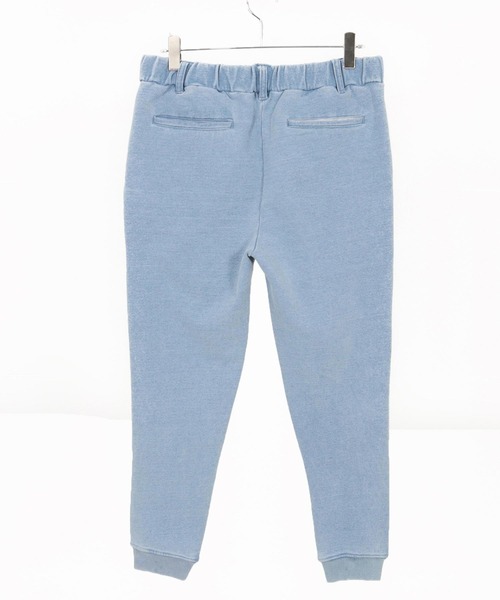 1minute 1second(ワンミニットワンセカンド)の「mp13513-knit denim embroidery easy pants ニットデニムイージーパンツ(その他パンツ・メンズ・ブルー系その他/ライトインディゴブルー・S/M/L/XL)」の17枚目の写真