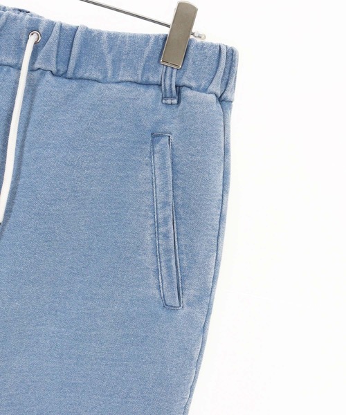 1minute 1second(ワンミニットワンセカンド)の「mp13513-knit denim embroidery easy pants ニットデニムイージーパンツ(その他パンツ・メンズ・ブルー系その他/ライトインディゴブルー・S/M/L/XL)」の21枚目の写真