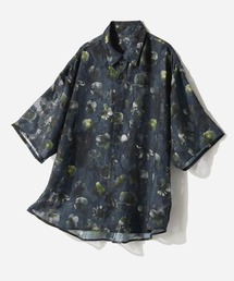 HARE | ジャガードフラワーシアーガラシャツSS(HARE)(シャツ/ブラウス)