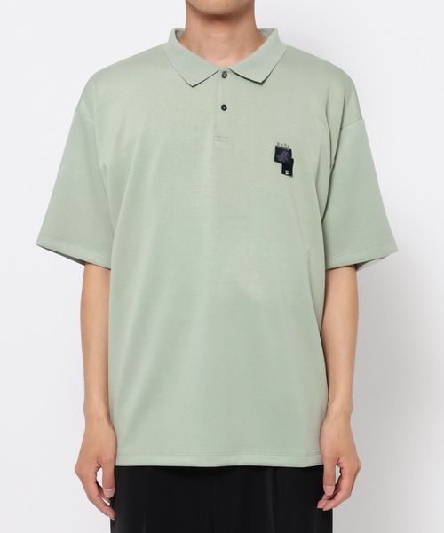 HARE(ハレ)の「フラワータグデザインポロ(HARE)(ポロシャツ・メンズ・ホワイト/グリーン/ブラック・FREE)」の17枚目の写真