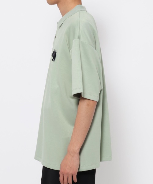 HARE(ハレ)の「フラワータグデザインポロ(HARE)(ポロシャツ・メンズ・ホワイト/グリーン/ブラック・FREE)」の18枚目の写真