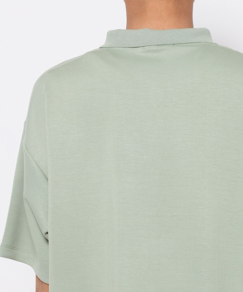 HARE(ハレ)の「フラワータグデザインポロ(HARE)(ポロシャツ・メンズ・ホワイト/グリーン/ブラック・FREE)」の21枚目の写真