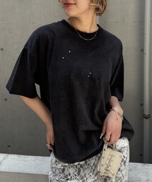 【Sourcream/サワークリーム】FADEダメージリバーシブルTEE