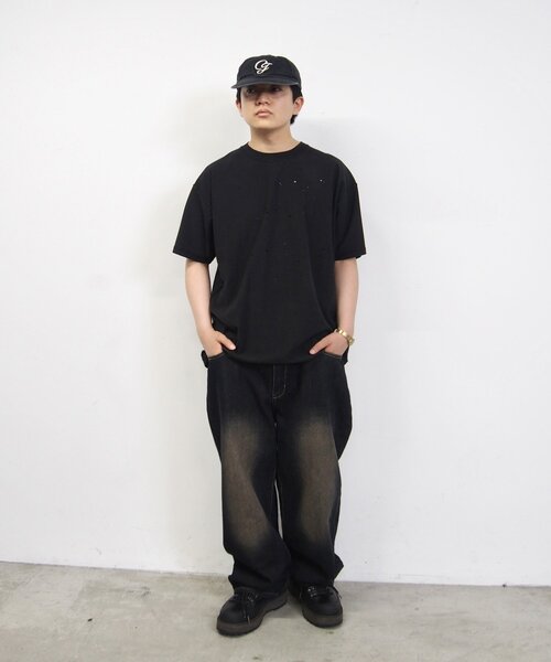 Sourcream(サワークリーム)の「【Sourcream/サワークリーム】FADEダメージリバーシブルTEE(Tシャツ/カットソー・レディース・ブラック/ホワイト/グレー・LARGE/MEDIUM)」の16枚目の写真