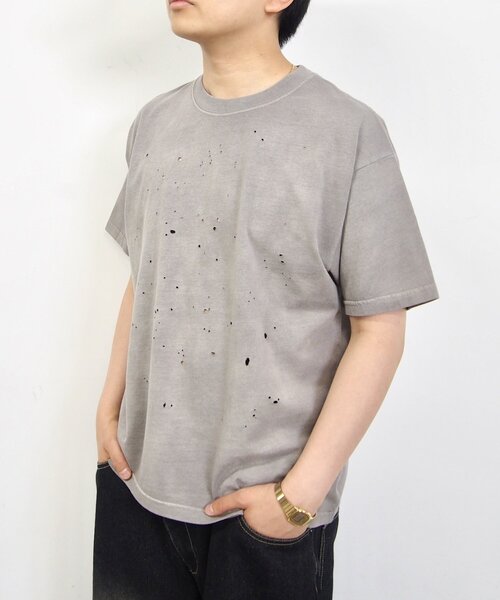 Sourcream(サワークリーム)の「【Sourcream/サワークリーム】FADEダメージリバーシブルTEE(Tシャツ/カットソー・レディース・ブラック/ホワイト/グレー・LARGE/MEDIUM)」の20枚目の写真