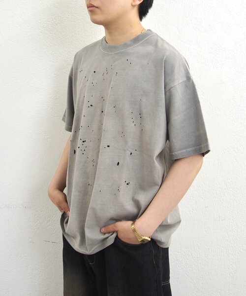 Sourcream(サワークリーム)の「【Sourcream/サワークリーム】FADEダメージリバーシブルTEE(Tシャツ/カットソー・レディース・ブラック/ホワイト/グレー・LARGE/MEDIUM)」の22枚目の写真