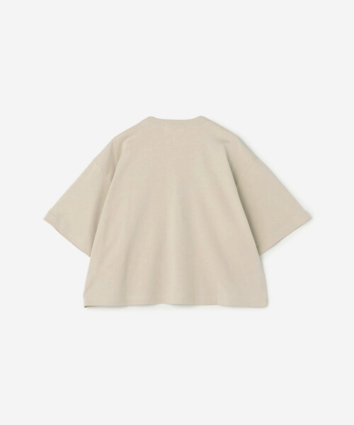 GYMPHLEX（ジムフレックス）の「Gymphlex | コットン ショートTシャツ WOMEN（Tシャツ/カットソー・レディース・ホワイト/グレイッシュベージュ・14）」の5枚目の写真