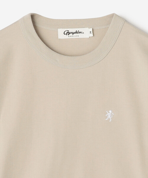 GYMPHLEX（ジムフレックス）の「Gymphlex | コットン ショートTシャツ WOMEN（Tシャツ/カットソー・レディース・ホワイト/グレイッシュベージュ・14）」の11枚目の写真