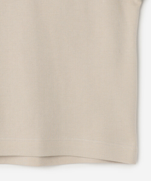 GYMPHLEX（ジムフレックス）の「Gymphlex | コットン ショートTシャツ WOMEN（Tシャツ/カットソー・レディース・ホワイト/グレイッシュベージュ・14）」の7枚目の写真