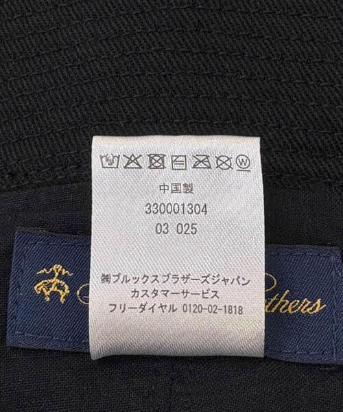 BROOKS BROTHERS(ブルックスブラザーズ)の「『別注』BROOKS BROTHERS×UR CT TWILL SAILOR HAT(ハット・メンズ・ブラック/ナチュラル・FREE)」の16枚目の写真