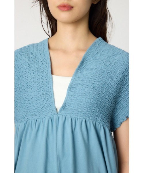 RODEO CROWNS WIDE BOWL（ロデオクラウンズワイドボウル）の「デザインカットオールインワン（つなぎ/オールインワン・レディース・ブルー/ベージュ/ブラック・FREE）」の8枚目の写真