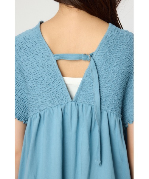 RODEO CROWNS WIDE BOWL（ロデオクラウンズワイドボウル）の「デザインカットオールインワン（つなぎ/オールインワン・レディース・ブルー/ベージュ/ブラック・FREE）」の7枚目の写真