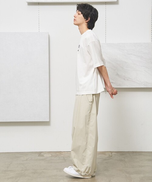 J.PRESS YORK STREET（ジェイプレスヨークストリート）の「【UNISEX】【NAO YSHIHARAコラボ】MAIKO グラフィック Tシャツ（Tシャツ/カットソー・メンズ・ホワイト系/ブラック系・SMALL/MEDIUM/LARGE）」の19枚目の写真