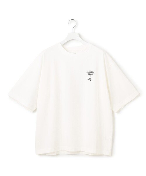 J.PRESS YORK STREET（ジェイプレスヨークストリート）の「【UNISEX】【NAO YSHIHARAコラボ】MAIKO グラフィック Tシャツ（Tシャツ/カットソー・メンズ・ホワイト系/ブラック系・SMALL/MEDIUM/LARGE）」の3枚目の写真