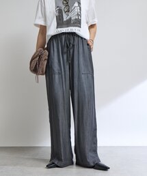 RIVE DROITE | 予約【セットアップ可】ドレーピーデニムワイドパンツ(その他パンツ)